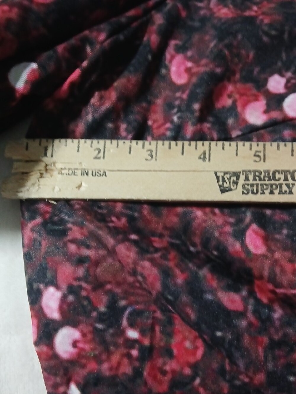 SHEIN Curve Burgundy Floral V-Neck Cardigan - Picture 5 of 8